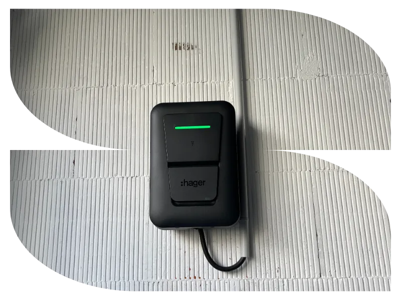 installation borne de recharge torce